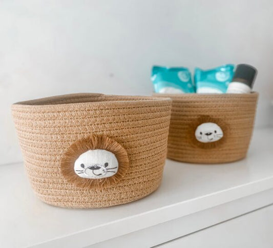 Panier Bébé Lion